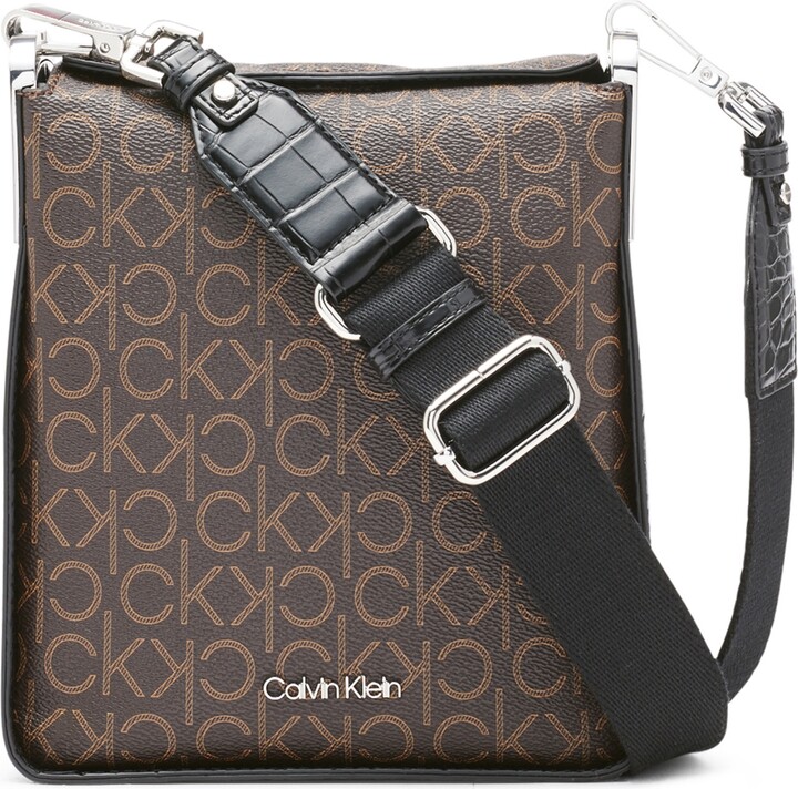 Calvin Klein Women's Beige Shoulder Bags on Sale | ShopStyle
