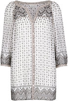 Thumbnail for your product : Marks and Spencer Diamond Print Blouse with Camisole