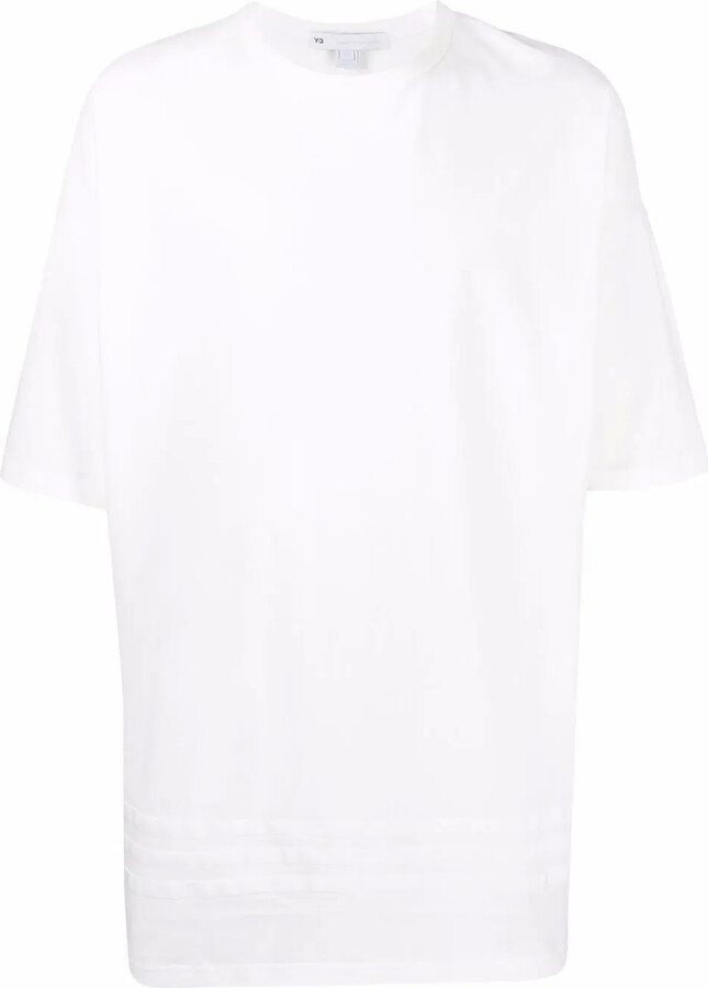 Y-3 logo-print short-sleeve T-shirt