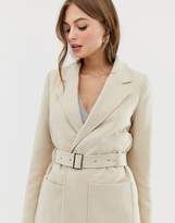 Thumbnail for your product : Vila belted tailored coat