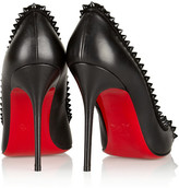 Thumbnail for your product : Christian Louboutin Malabar Hill 100 spiked leather pumps