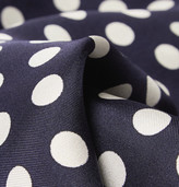 Thumbnail for your product : Paul Smith Polka Dot Silk-Twill Scarf