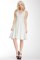 Thumbnail for your product : Plein Sud Jeans Pleated Sleeveless V-Neck Dress