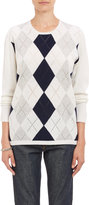 Thumbnail for your product : 6397 Argyle Pullover Sweater - WHITE