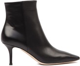 Thumbnail for your product : Gianvito Rossi Black Leather Stiletto Ankle Boots