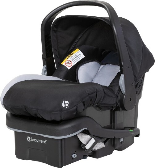 Baby Trend BabyTrendEZLift35PlusErgonomicLightweightRearFacingInfantCarSeatwithMultiPositionBaseandCozyCover,StormyGray/Black