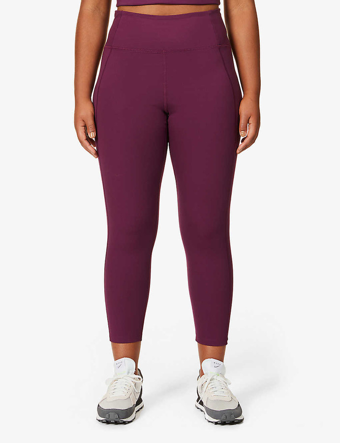plum yoga pants