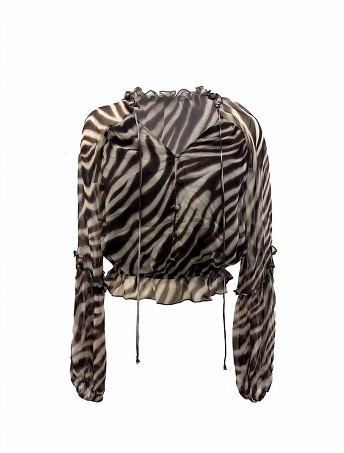 Love the Label Sumeet Top In Basha Print