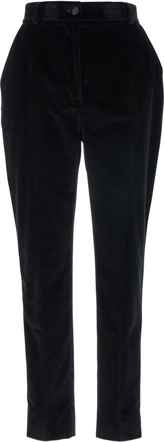 Dolce & Gabbana Tailored Velvet Tuxedo Pants