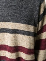Thumbnail for your product : Antonio Marras Striped Wool Jumper