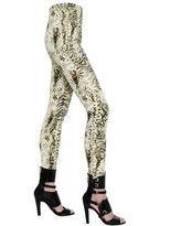 Thumbnail for your product : Ungaro Tiger Printed Stretch Cady Leggings