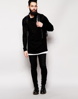 Thumbnail for your product : ASOS Longline Jumper with Cowl Neck