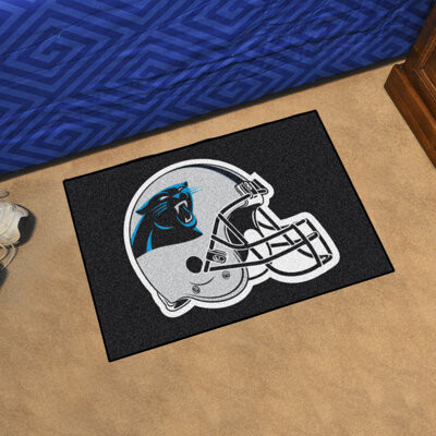 FANMATS NFL Carolina Panthers Non-Slip Indoor Only Door Mat