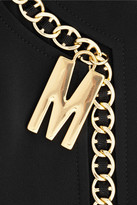 Thumbnail for your product : Moschino Chain-trimmed crepe jacket