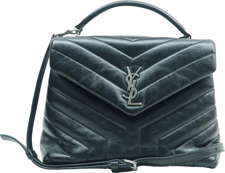 Saint Laurent Loulou leather satchel ShopStyle