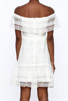 Thumbnail for your product : Endless Rose White Crochet Lace Dress
