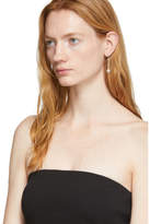 Thumbnail for your product : Tibi Black Structured Crepe Strapless Top