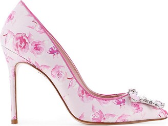 Used) Louis Vuitton Damier Pattern Flower Charm Sandals Chunky Heels High  Heels Logo Flower Shoes Sandals Harako Leather Brown ref.352093 - Joli  Closet
