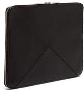 Thumbnail for your product : Bottega Veneta Maxi Intrecciato Leather Laptop Case - Mens - Black