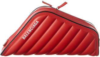 Balenciaga Car Leather Clutch