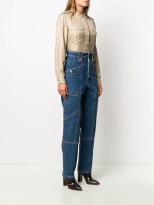 Etoile Isabel Marant High-Waisted Denim Trousers
