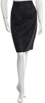 Thumbnail for your product : Bottega Veneta Woven Knee-Length Skirt