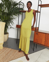 Thumbnail for your product : Jigsaw Pima Cotton Tiered Maxi Dress