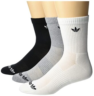 adidas Originals Trefoil Mid-Crew 3-Pack - ShopStyle Socks