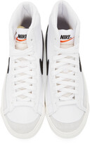 Thumbnail for your product : Nike White & Black Blazer Mid '77 Vintage Sneakers