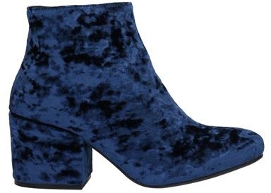 KMB 6 Women Dark blue Ankle boots Textile fibers - ShopStyle
