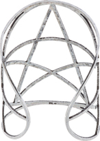Thumbnail for your product : Pamela Love Silver Tarnished Pentagram Cuff