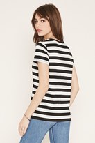 Thumbnail for your product : Forever 21 FOREVER 21+ Striped Tee