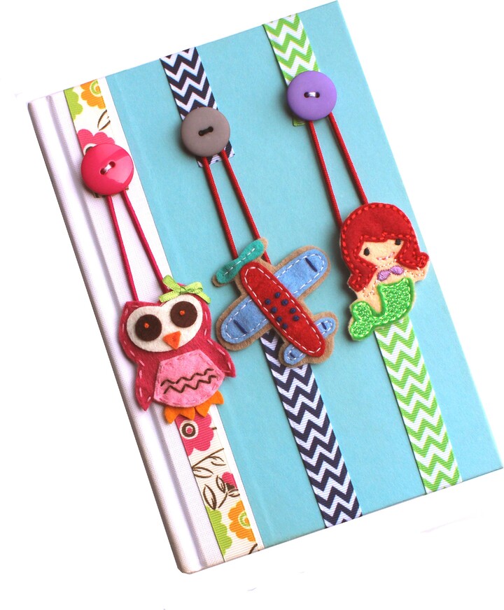 Pick Any 2 Bookmarks, Elastic Ribbon, Bookmark, Planner Accessories, Kids Place Holder, Text Book