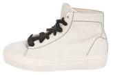 Thumbnail for your product : Helmut Lang High-Top Suede Sneakers