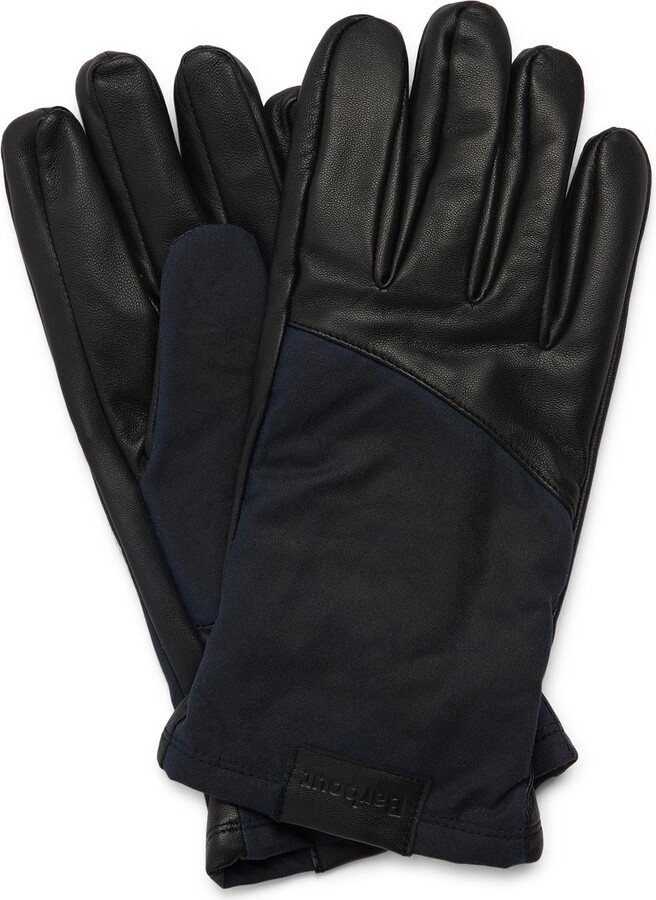 Barbour Burnished Leather Gloves - ShopStyle
