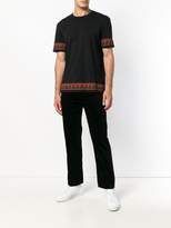 Thumbnail for your product : Versace contrast-trim T-shirt