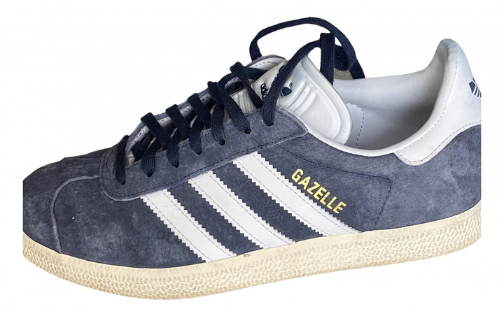adidas blue suede shoes