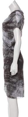 Helmut Lang Printed Sleeveless Dress