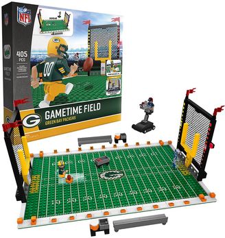 OYO Sports Green Bay Packers 405-Piece Game Time Building Block Set