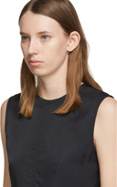 Thumbnail for your product : Helmut Lang Black Viscose Open-Back Tank Top