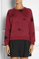 Thumbnail for your product : Kitsune Maison Play It Again cotton-terry sweatshirt