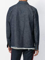 Thumbnail for your product : Hydrogen red patch multipocket denim jacket