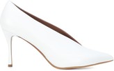 Thumbnail for your product : Tabitha Simmons Strike leather pumps