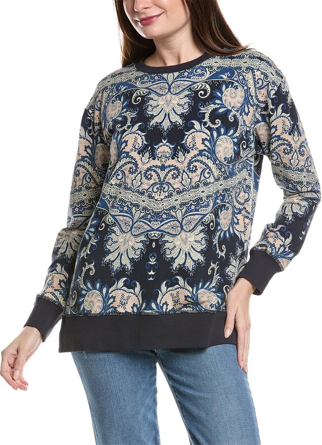 Johnny Was High-Low Sweatshirt