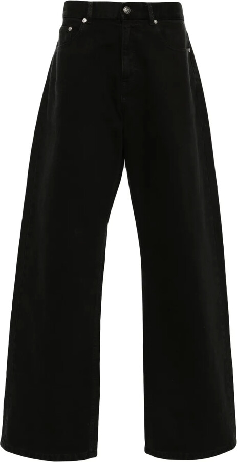 Mid-Rise Loose-Fit Jeans