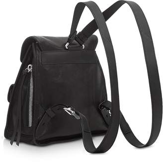 Rag & Bone Black Leather Field Small Backpack