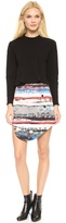 Thumbnail for your product : Opening Ceremony Terazzo Front Snap Skirt