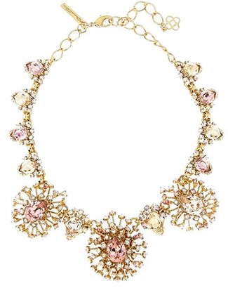 Oscar de la Renta Women's 'Tiered Crystal' Necklace