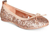 Thumbnail for your product : Kenneth Cole Kenneth Cole Rose Shine Ballet Flats, Little Girls & Big Girls