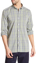 Thumbnail for your product : Victorinox Long Sleeve Plaid Print Tailored Fit Shirt